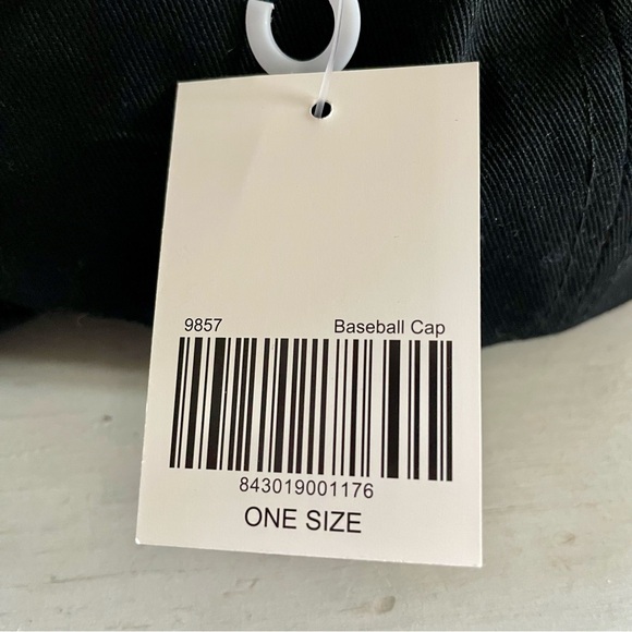 Wicked Broadway Musical Embroidered Black Baseball Cap Hat Defy Gravity 1 Sz NWT - Picture 3 of 7